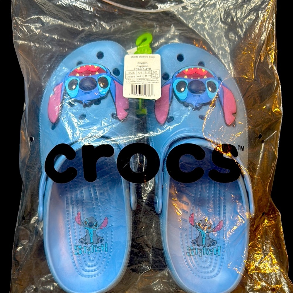 CROCS Blue Lilo and Stitch
